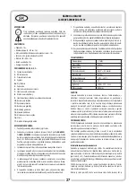 Предварительный просмотр 28 страницы Mega 15145 User Manual