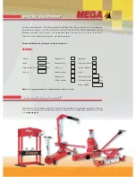 Предварительный просмотр 22 страницы Mega A-5507-H Brochure