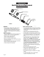 Предварительный просмотр 16 страницы Mega M4B Owner'S Manual