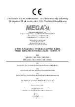 Preview for 12 page of Mega ME-1500 Operation And Maintenance Instructions