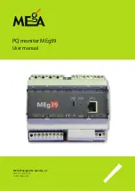 Предварительный просмотр 1 страницы Mega Meg39 User Manual