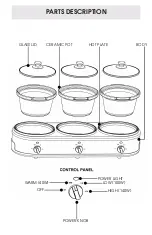 Предварительный просмотр 4 страницы MegaChef MC-1203 Owner'S Manual