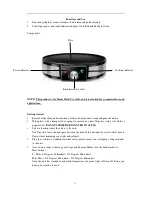 Предварительный просмотр 3 страницы MegaChef MC-2900PM Instruction Manual