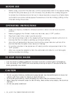 Preview for 6 page of MegaChef MC-6200IC User Manual