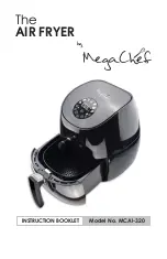 Preview for 1 page of MegaChef MCAI-320 Instruction Booklet