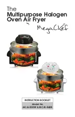 Preview for 1 page of MegaChef MCAI-850W Quick Start Manual