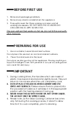 Preview for 6 page of MegaChef MCAI-850W Quick Start Manual