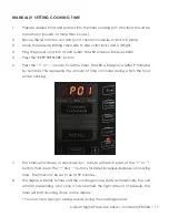 Предварительный просмотр 17 страницы MegaChef MCPR100A Owner'S Manual