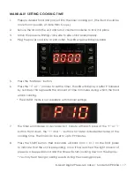 Preview for 17 page of MegaChef MCPR120A Owner'S Manual