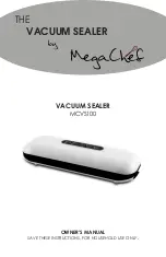 Preview for 1 page of MegaChef MCVS100 Owner'S Manual