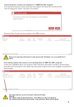 Preview for 12 page of MegaCount OMEGA-USB User Manual