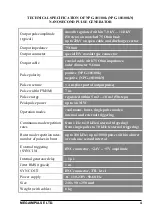 Preview for 6 page of Megaimpulse NPG-10/100k User Manual