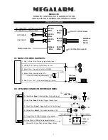 Preview for 1 page of Megalarm MEGA 450 Installation & Operation Instructions