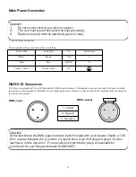 Предварительный просмотр 6 страницы MegaLite AXIS 250 User Manual