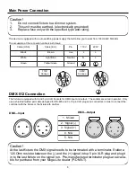 Preview for 6 page of MegaLite axis xtra 17R User Manual