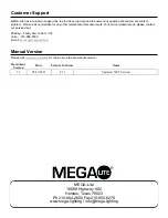 Предварительный просмотр 11 страницы MegaLite DECO Driver CV4 User Manual