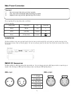 Предварительный просмотр 5 страницы MegaLite Disco DMX-512 User Manual