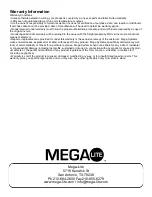 Предварительный просмотр 8 страницы MegaLite Drama FS-LED 700 User Manual