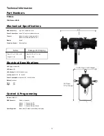 Предварительный просмотр 4 страницы MegaLite Drama W LED User Manual