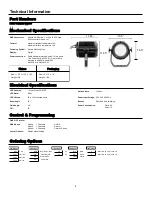 Preview for 4 page of MegaLite outshine ww100 User Manual