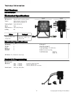 Preview for 4 page of MegaLite TUFFBABYVW-42 User Manual