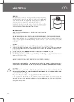 Preview for 23 page of Megamaster 200 Fusion Assembly & Operating Instructions