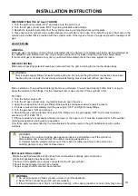 Preview for 10 page of Megamaster 3 B Plancha Assembly & Operating Instructions