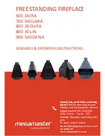 Preview for 1 page of Megamaster 600 DURA Assembly & Operating Instructions