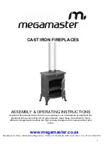 Preview for 1 page of Megamaster Arvo Assembly & Operating Instructions