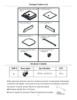 Предварительный просмотр 4 страницы Megamaster BakerBox Assembly & Operation Instructions