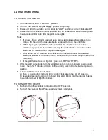 Preview for 9 page of Megamaster SRPH09 Assembly & Operating Instructions