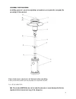 Preview for 12 page of Megamaster SRPH09 Assembly & Operating Instructions