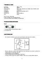 Предварительный просмотр 6 страницы Meganex MEG05 Instruction Manual