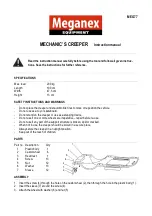 Preview for 3 page of Meganex MEG77 Instruction Manual