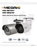 Megapix DWC-MB72I4V Owner'S Manual preview