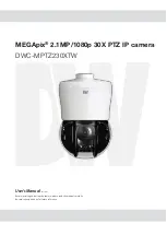 Megapix DWC-MPTZ230XTW User Manual предпросмотр