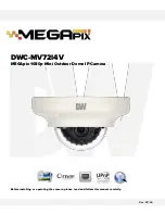 Preview for 1 page of Megapix DWC-MV72I4V Manual