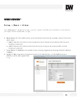 Preview for 20 page of Megapix DWC-MV72I4V Manual