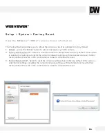 Preview for 36 page of Megapix DWC-MV72I4V Manual