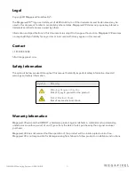 Предварительный просмотр 3 страницы megapixel OMNIS User Manual