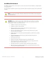 Предварительный просмотр 4 страницы megapixel OMNIS User Manual