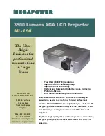 MEGAPOWER ML-198 Specifications preview