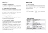 Preview for 8 page of MEGAPOWER ML12 Sky User Manual