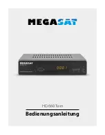Preview for 1 page of Megasat 0201138 User Manual