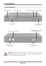 Preview for 6 page of Megasat 1500191 User Manual