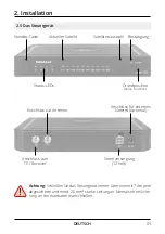 Предварительный просмотр 9 страницы Megasat Campingman Kompakt 3 User Manual