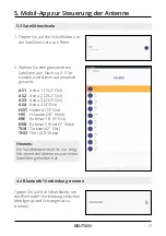 Preview for 17 page of Megasat Campingman Kompakt 3 User Manual