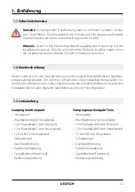 Preview for 3 page of Megasat Campingman Kompakt User Manual