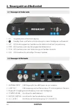 Preview for 4 page of Megasat Caravanman 65 Premium V2 User Manual