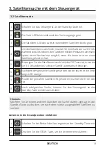 Preview for 13 page of Megasat Caravanman Kompakt 3 User Manual